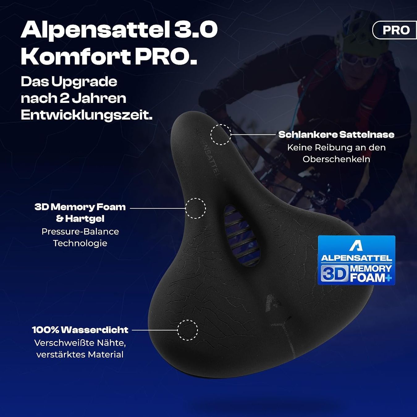Pezzi di ricambio: Alpensattel 3.0 Komfort PRO – Nuovo e nell'imballaggio originale da Thun venduto da solex777 4