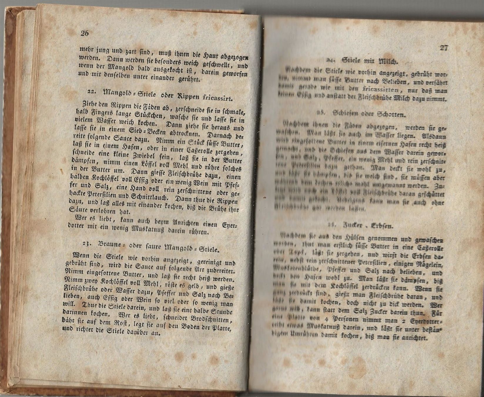 Libri: Oberrheinisches Kochbuch 1811 – Usato da Bern venduto da Grindelwaldaus 1