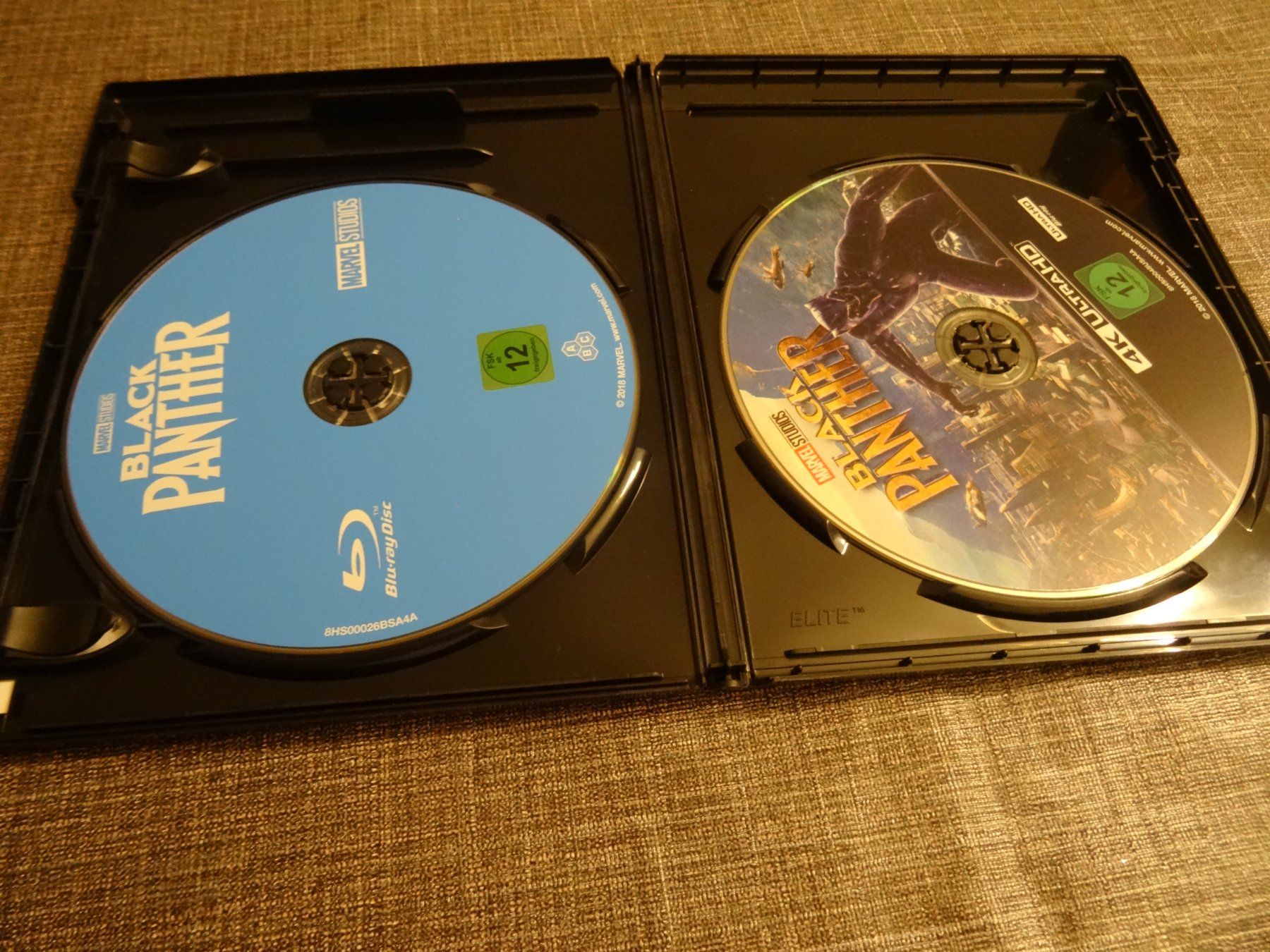 Tutti i DVDs: Black Panther 4K Ultra HD Blu-ray – Usato da Olten venduto da Disc-Verkauf 2