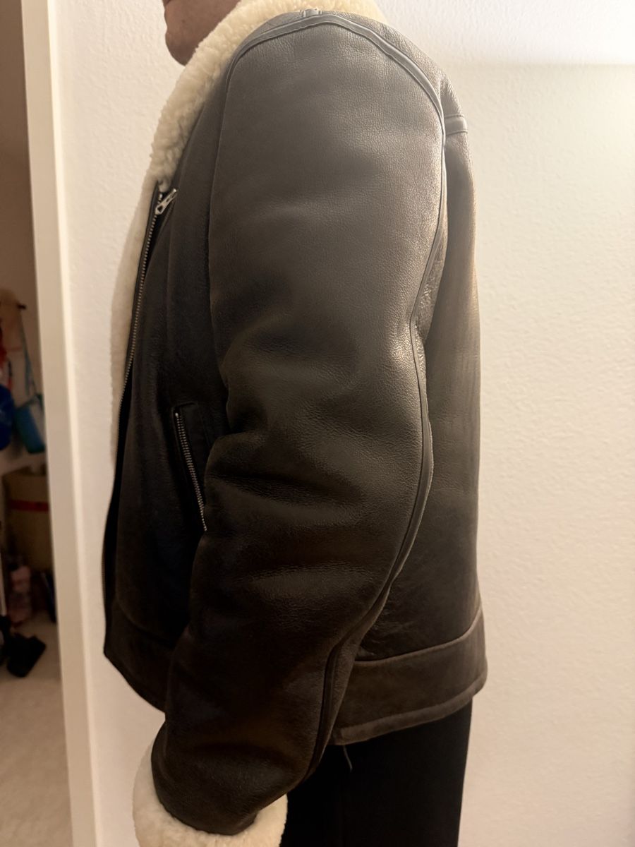 Schott Jacken: Schott Lederjacke braun Grösse XL – Gebraucht aus Baar von eis_6s8g 1