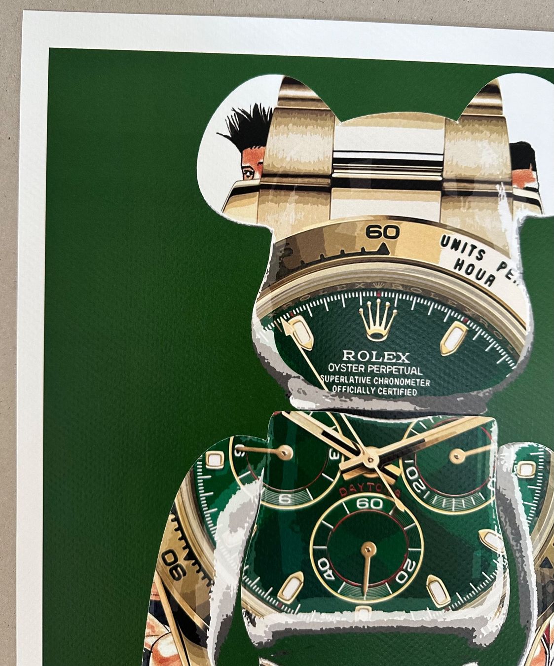 Grafica & Litografie: Death: Rolex Bearbrick , signiert – Nuovo (secondo la descrizione) da Meilen venduto da Smgdesign 3