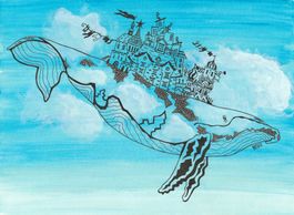 Baleine ville - Tableau (Hun)