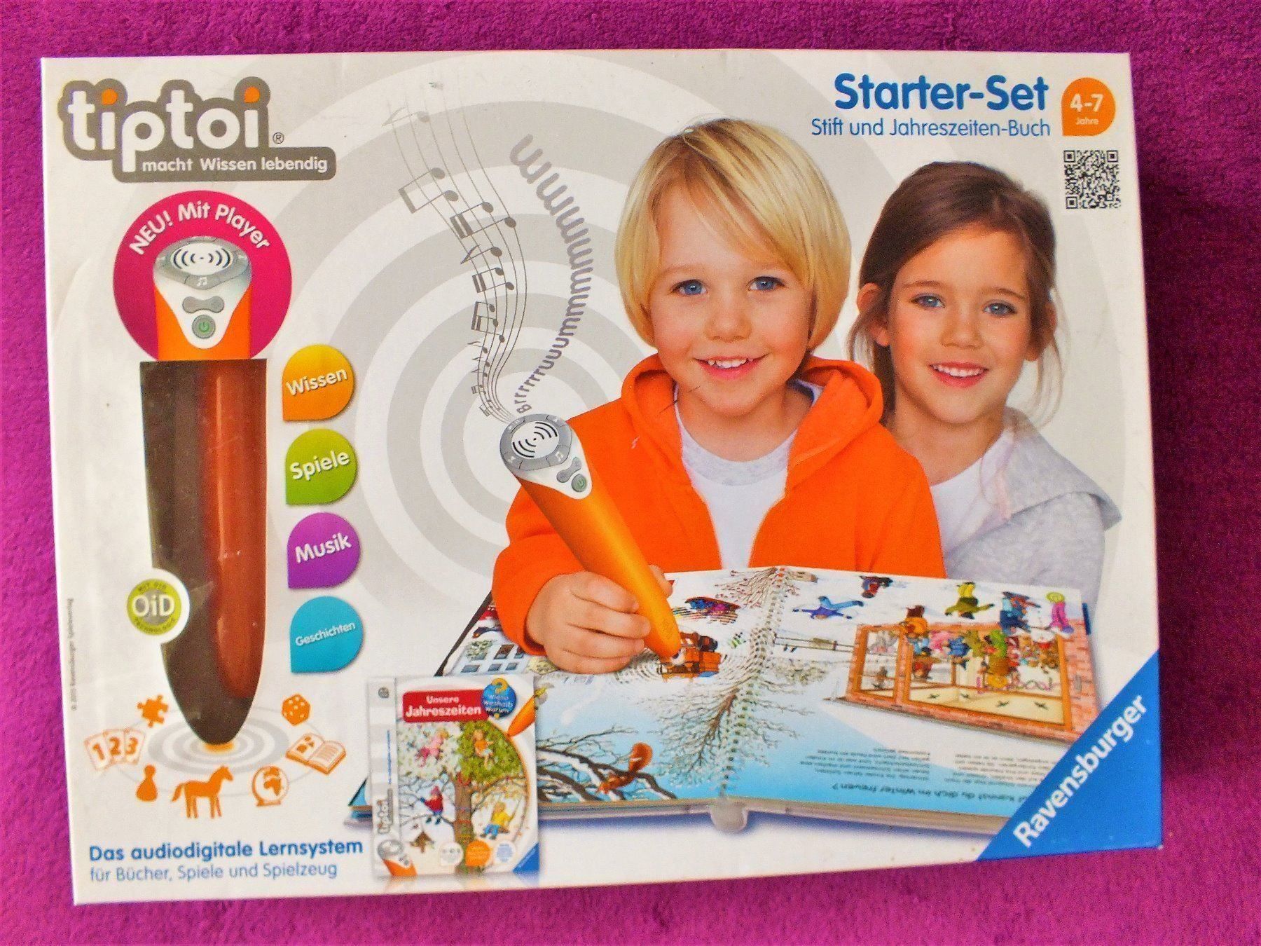 Ravensburger Giochi: tiptoi Starterset mit Player - Unsere Jahreszeiten – Usato da Müllheim Dorf venduto da Seeeule01