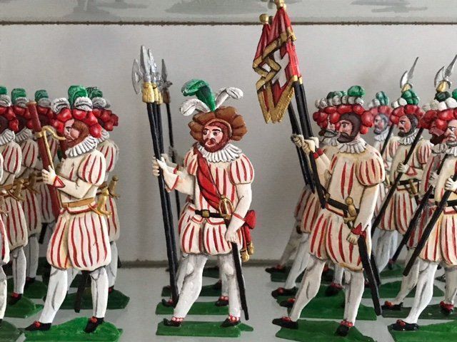Figuren: Zinnfiguren Fete de Vignerons – Neu (gemäss Beschreibung) aus Basel von Tatura 3