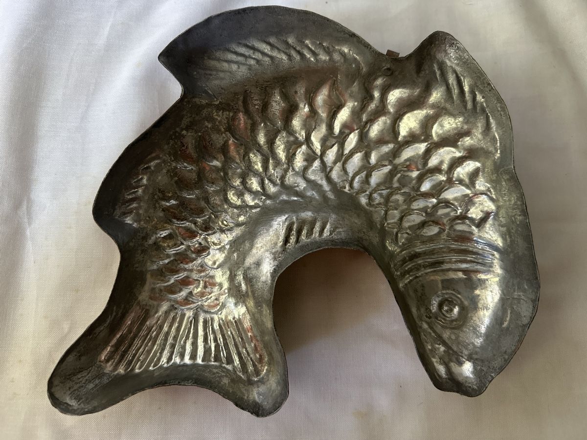 Backformen: Backform Fisch alt Kupfer ca. 24cm – Gebraucht aus Zürich von Chaeffeler 2