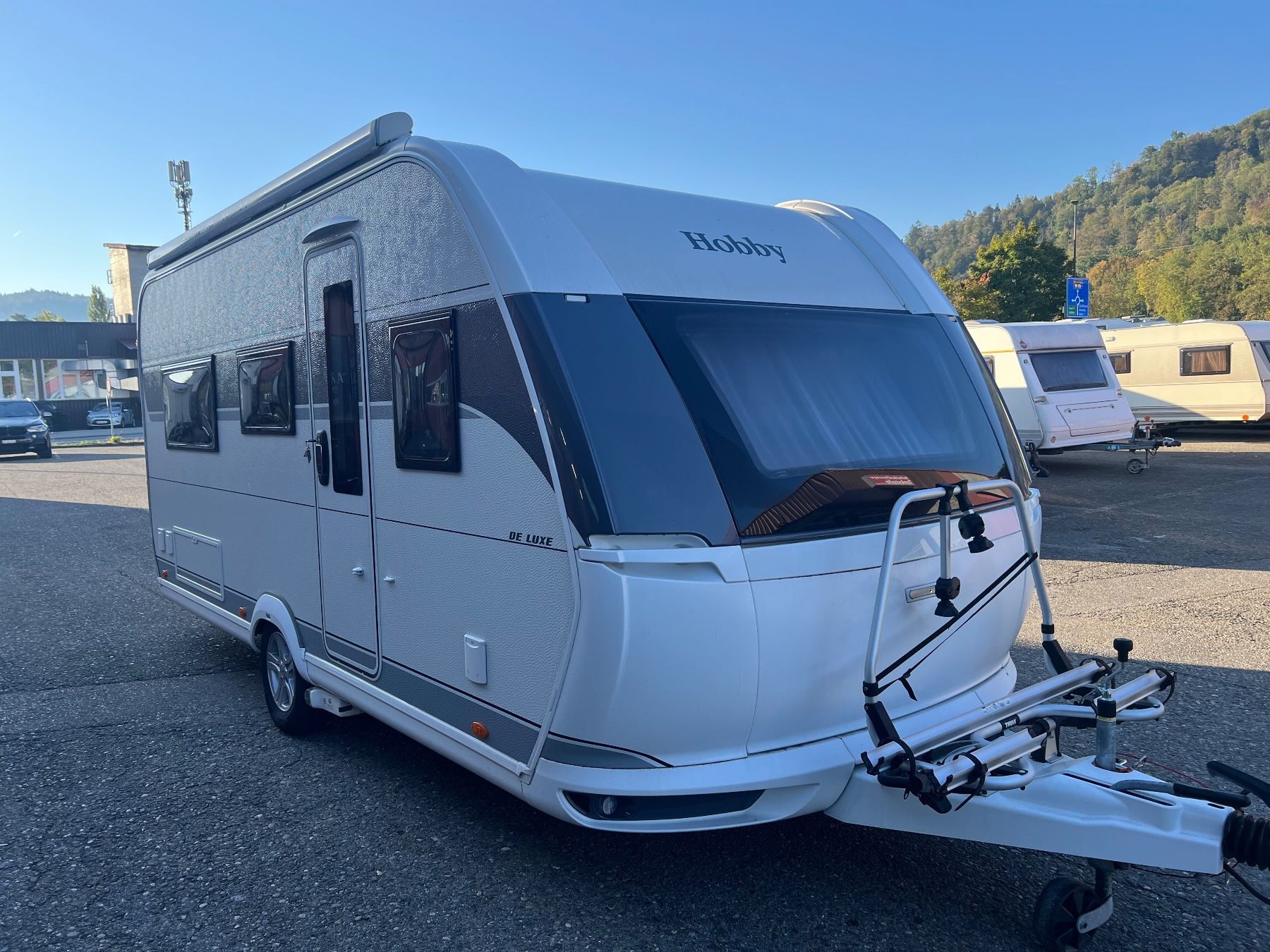 Hobby Veicoli da campeggio: Wohnwagen Hobby 460 LU de Luxe – Usato da Bad Zurzach venduto da Zurzicamper 1