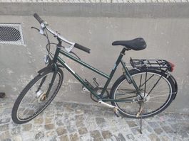 Velo VTT/Citybike grün gebraucht Mountainbike Cycletech