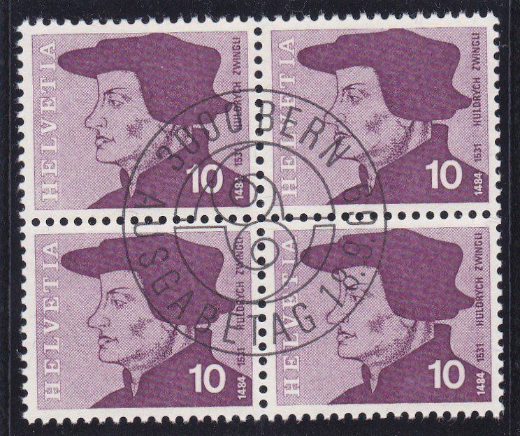 Tutti i francobolli: ET 4er Blocks Porträts 1969 – Nuovo (secondo la descrizione) da Schliern b. Köniz venduto da joni20