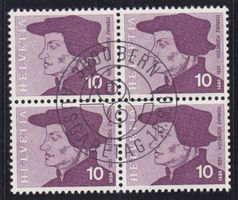 ET 4er Blocks Porträts 1969