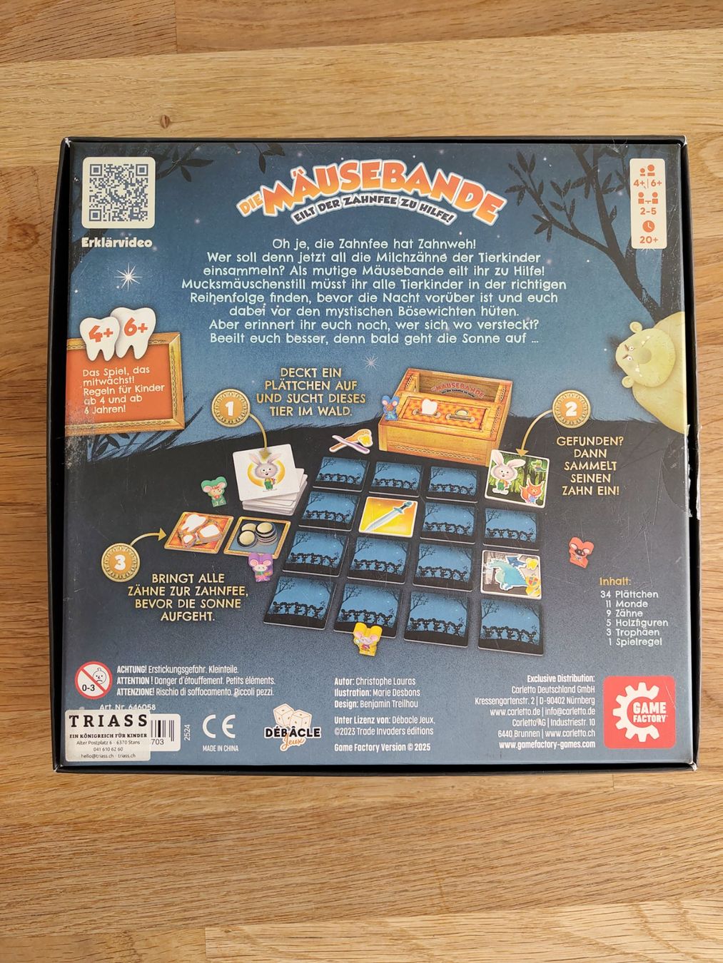 Spiele: Kinderspiel Mäusebande – Gebraucht aus Stans von bergsicht42 1