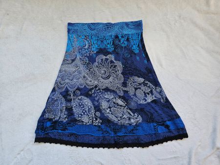 Jupe Desigual bleue, taille XS / S
