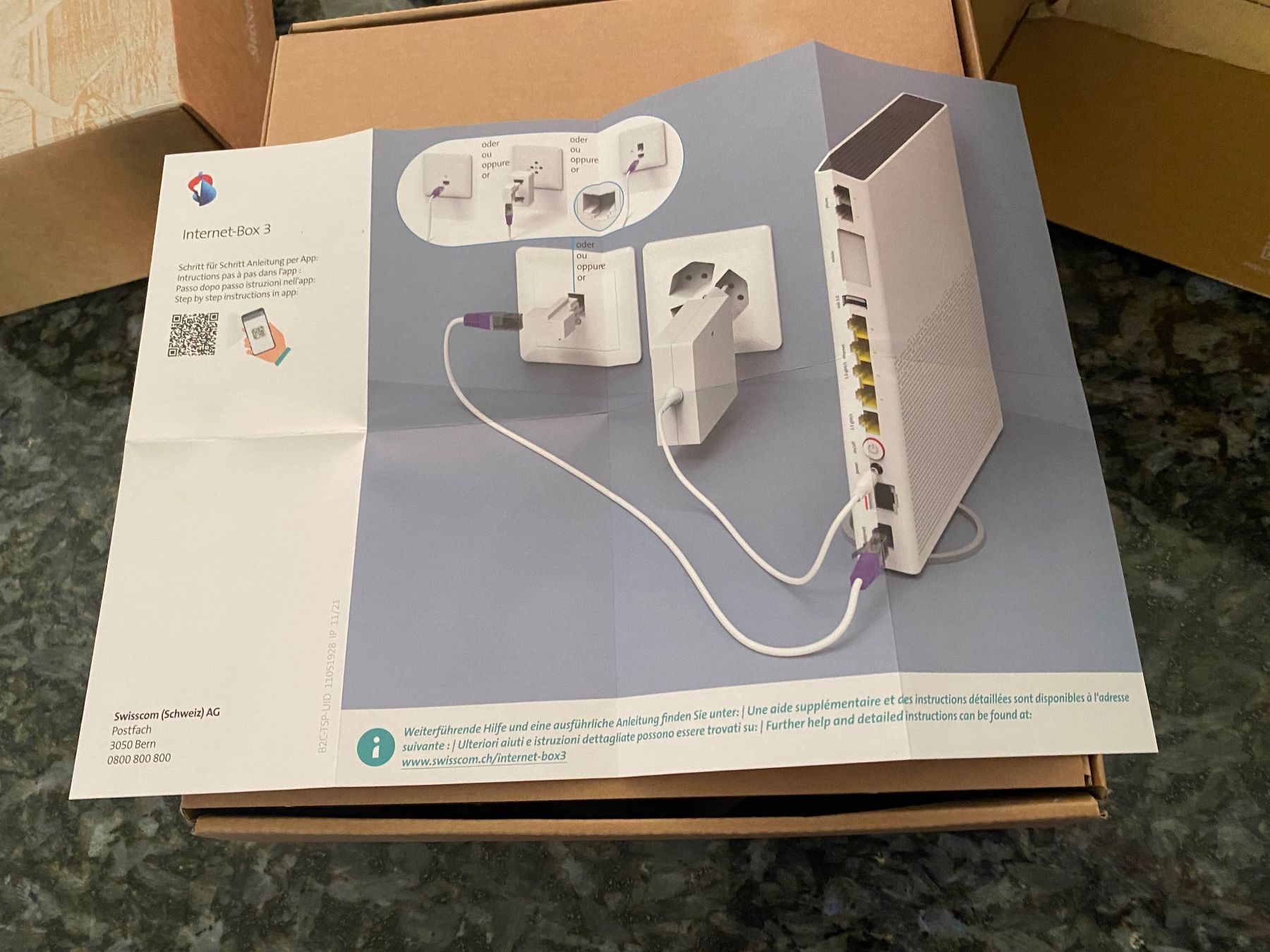 Swisscom Modems & Router: Swisscom Box 21 & Internet - Box 3 – Gebraucht aus Allenwinden von Obalu 3