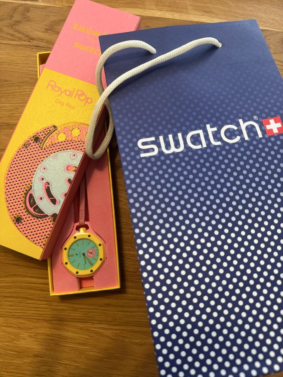 Swatch Orologi: AP x Swatch Royal Pop Otg Roz – Nuovo e nell'imballaggio originale da Neuenhof venduto da miravesna 3