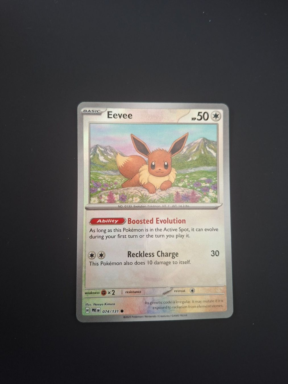 Pokémon Carte collezionabili: Eevee #074 Pokeball Prismatic Evolutions EN (PRE) – Usato da Biasca venduto da Sara_Poke123