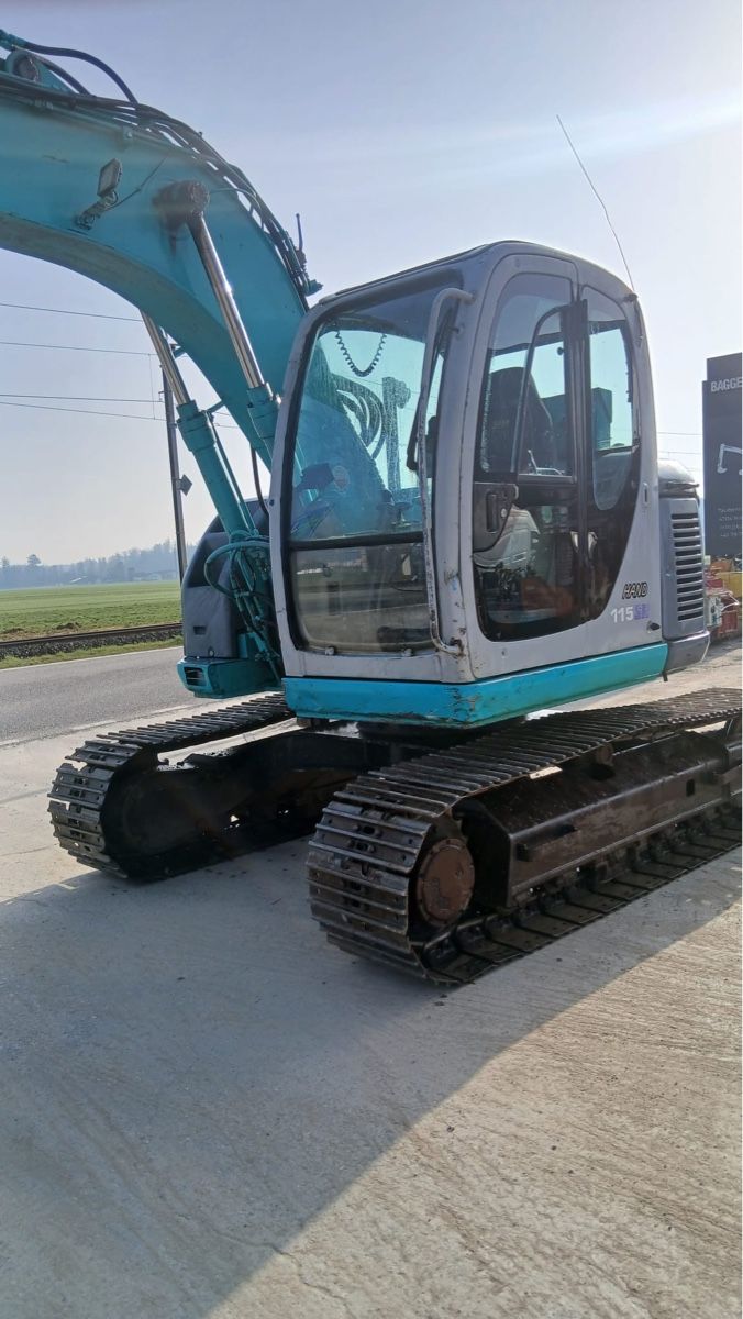 Kobelco Bagger: Bagger Kobelco SK 115 12,5 Tonnen – Gebraucht aus Niederbipp von baggerch 7
