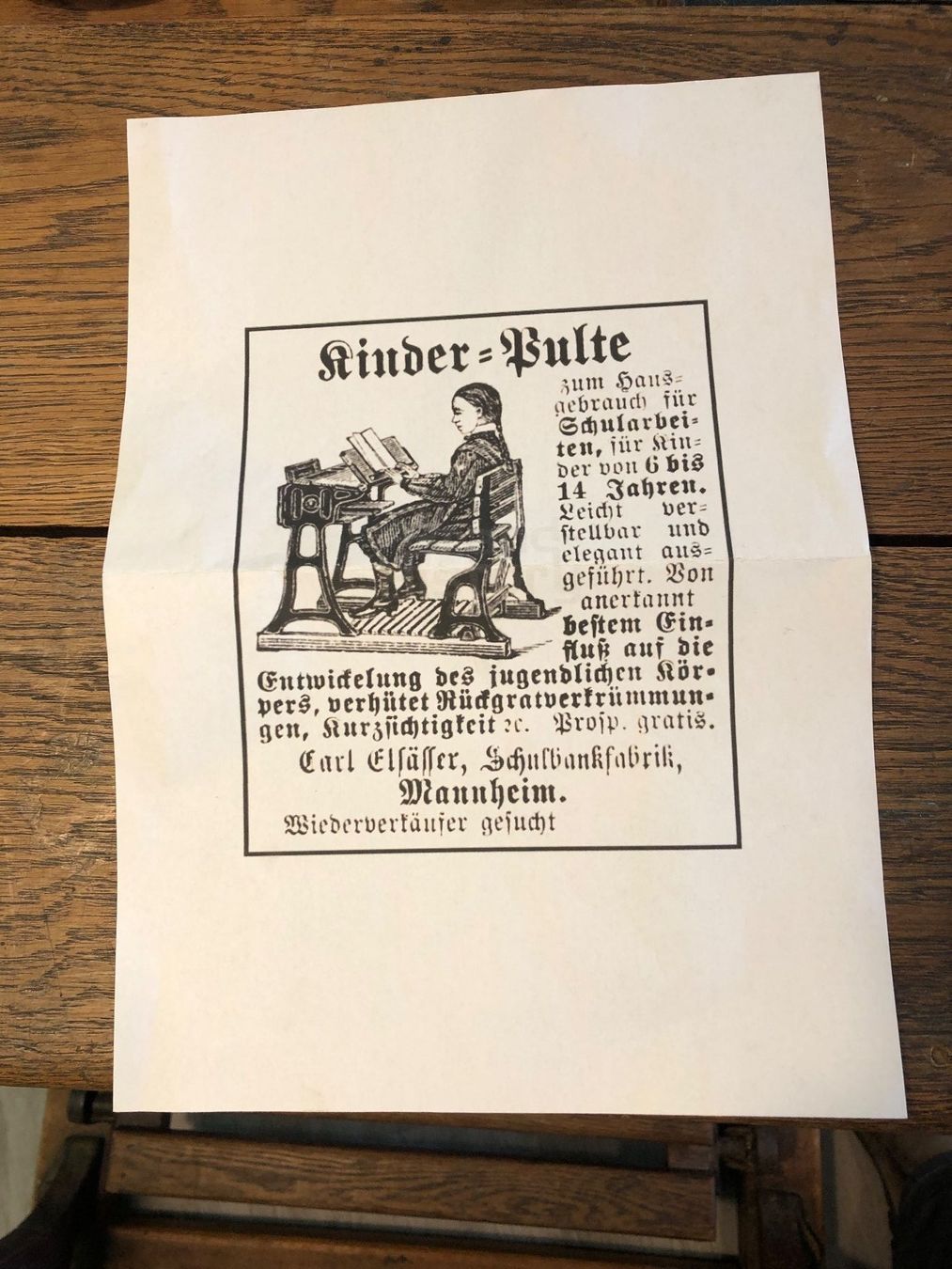 Scrivanie: Schulpult alt und exclusiv – Usato da Unterstammheim venduto da Hawesta 8