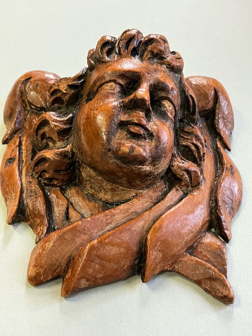 Statuette: Engelskopf Putto antik. – Usato da Horw venduto da luzernicus 4
