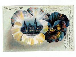 Schweiz, Ansichtskarte Gruss aus Zürich, Zürich 19.5.1899