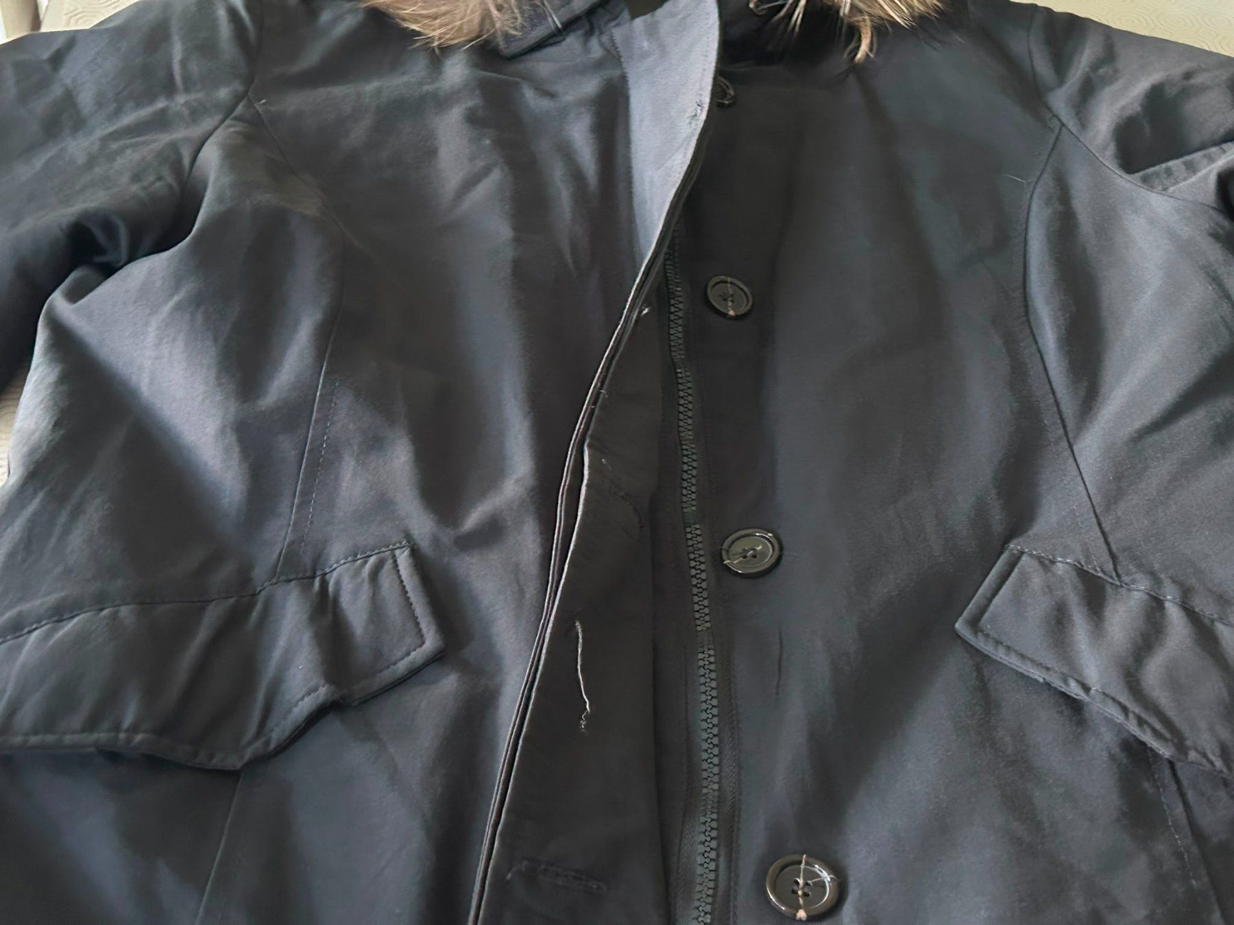 Giacche: Giacca invernale nera corta Fly tg. 2XL – Usato da Melano venduto da H-Sara 1