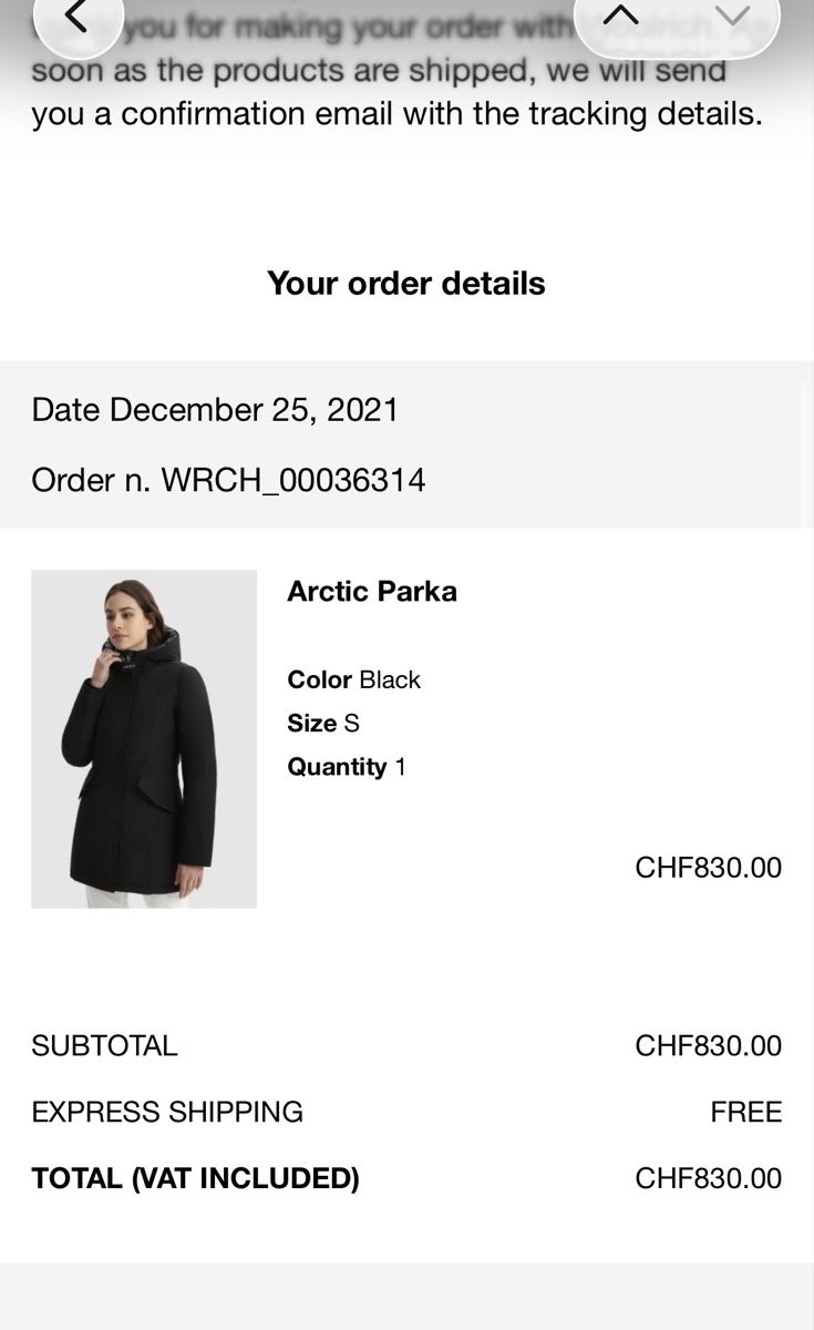 Woolrich Cappotti: Woolrich Arctic Parka – Nuovo (secondo la descrizione) da Hergiswil NW venduto da DSU07 3