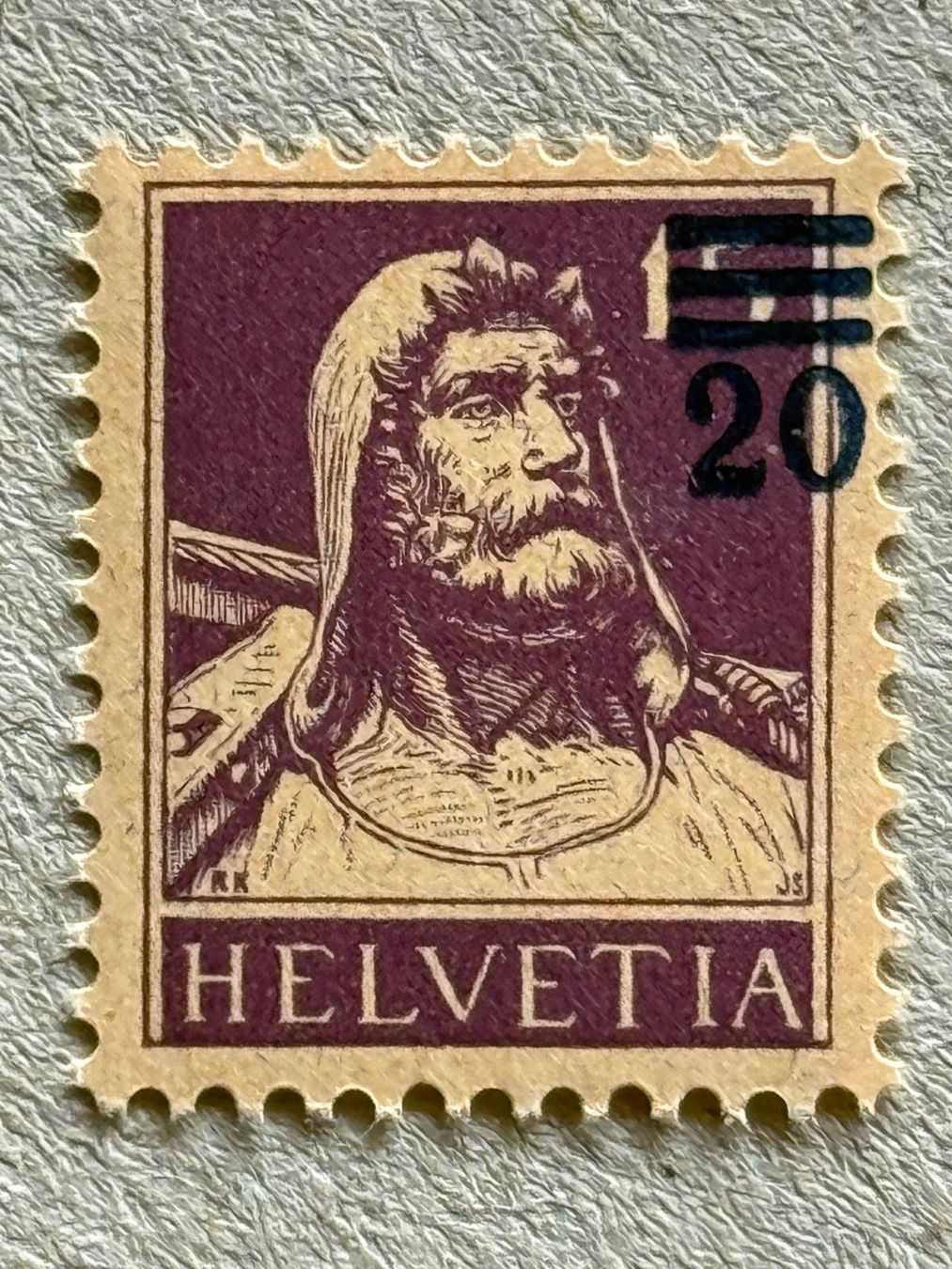Tous les timbres: 150B, Aufdruck verschoben, postfrisch – D'occasion à Aarau par hilde47 1
