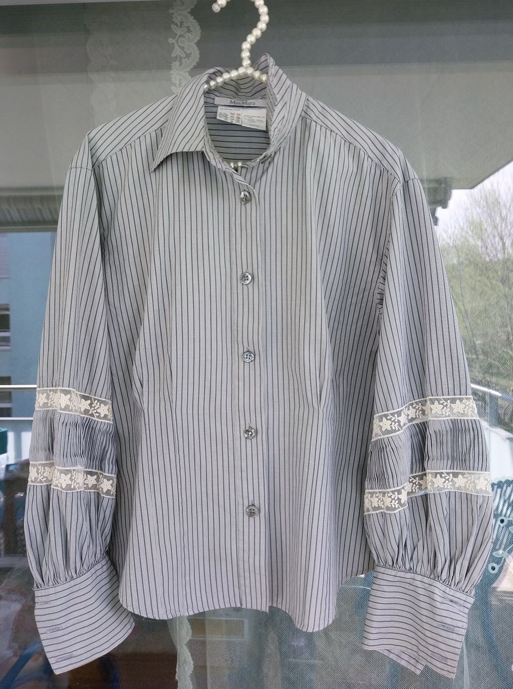 Max Mara Camicette: Bluse MAX MARA,CH-Gr.40,neuwertig,120 Fr. – Nuovo (secondo la descrizione) da Bülach venduto da reguskon 1