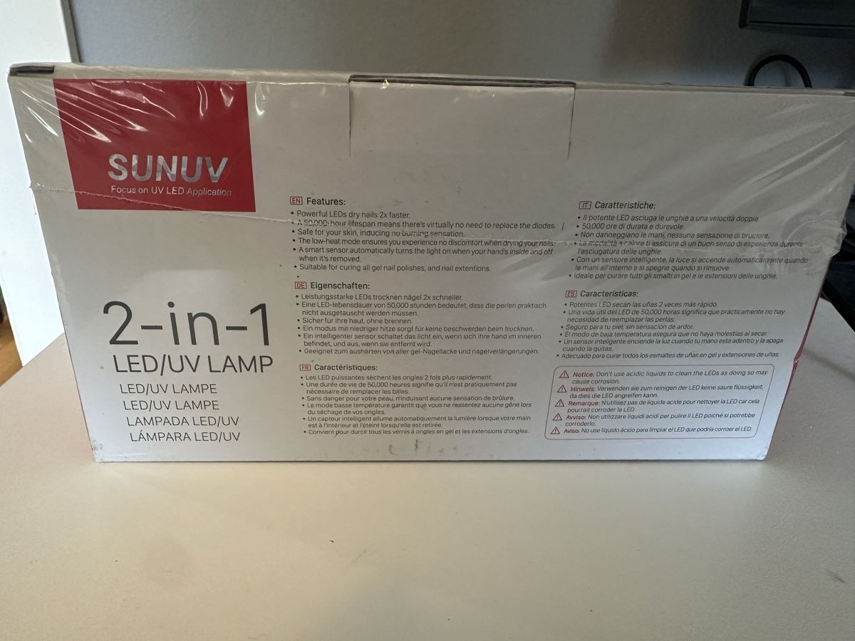 Künstliche Fingernägel: SUNUV UV LED Lampe – Neu und originalverpackt aus Zürich von lis_l8h6 2