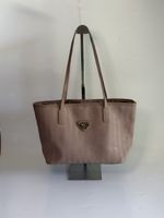 Original Maison Mollerus Shopper Taupe Grau 