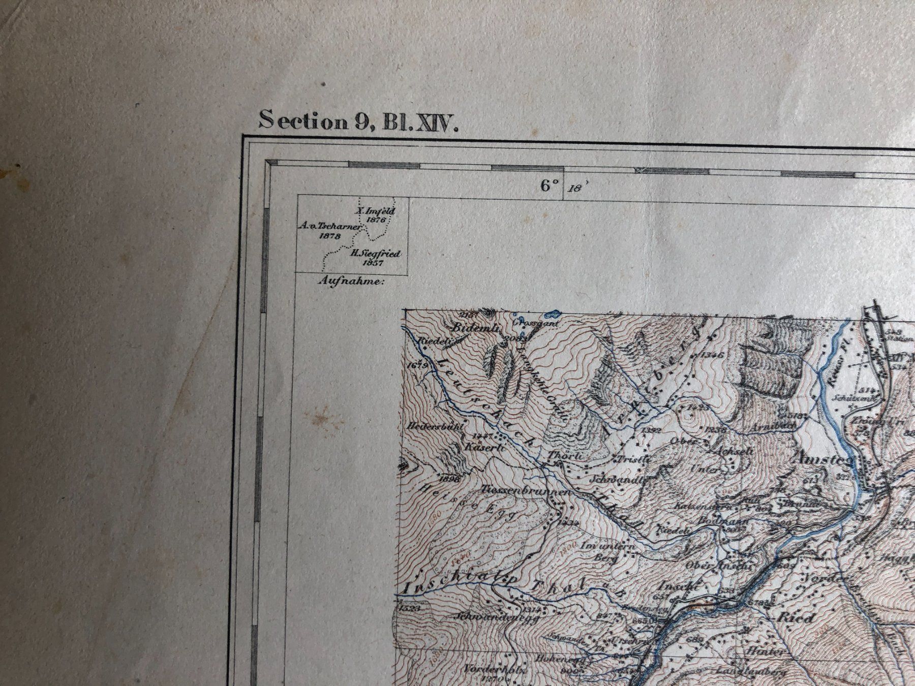 Cartine & Atlanti: Siegfriedatlas Bl. 407: Amsteg – Usato da Zürich venduto da allp 3