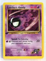 Sabrina's Gastly 1st Gym Heroes - MINT - ab 1.-