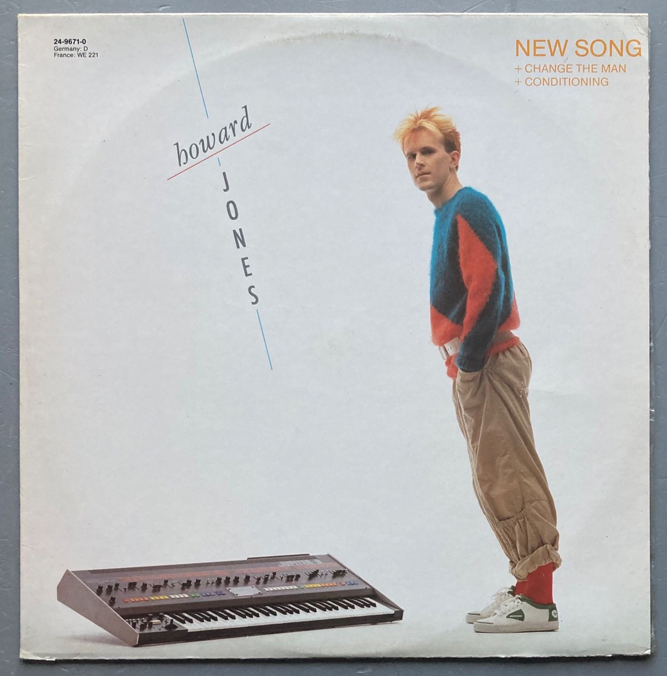 Schallplatten: HOWARD JONES - NEW SONG – Gebraucht aus Poliez-Pittet von Newtown-Records