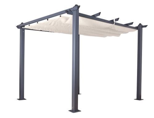 Tende & Padiglioni: Pavillon  Pergola Aluminium Luxor beige – Nuovo e nell'imballaggio originale da Herbertingen venduto da jet-line-e-trade