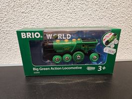 Neu - Brio - 33593 - Big Green Action Locomotive