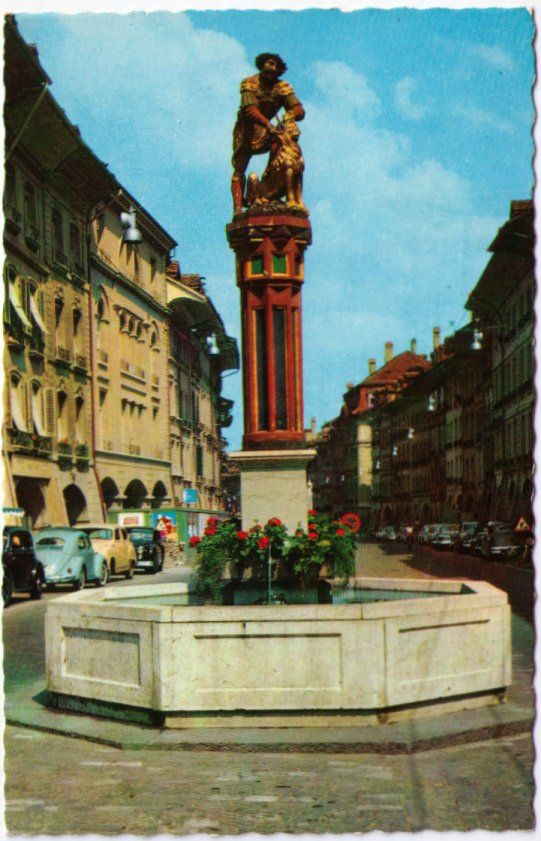 Cartes postales: Bern - Simsonbrunnen – D'occasion à Binningen par Mountainrider