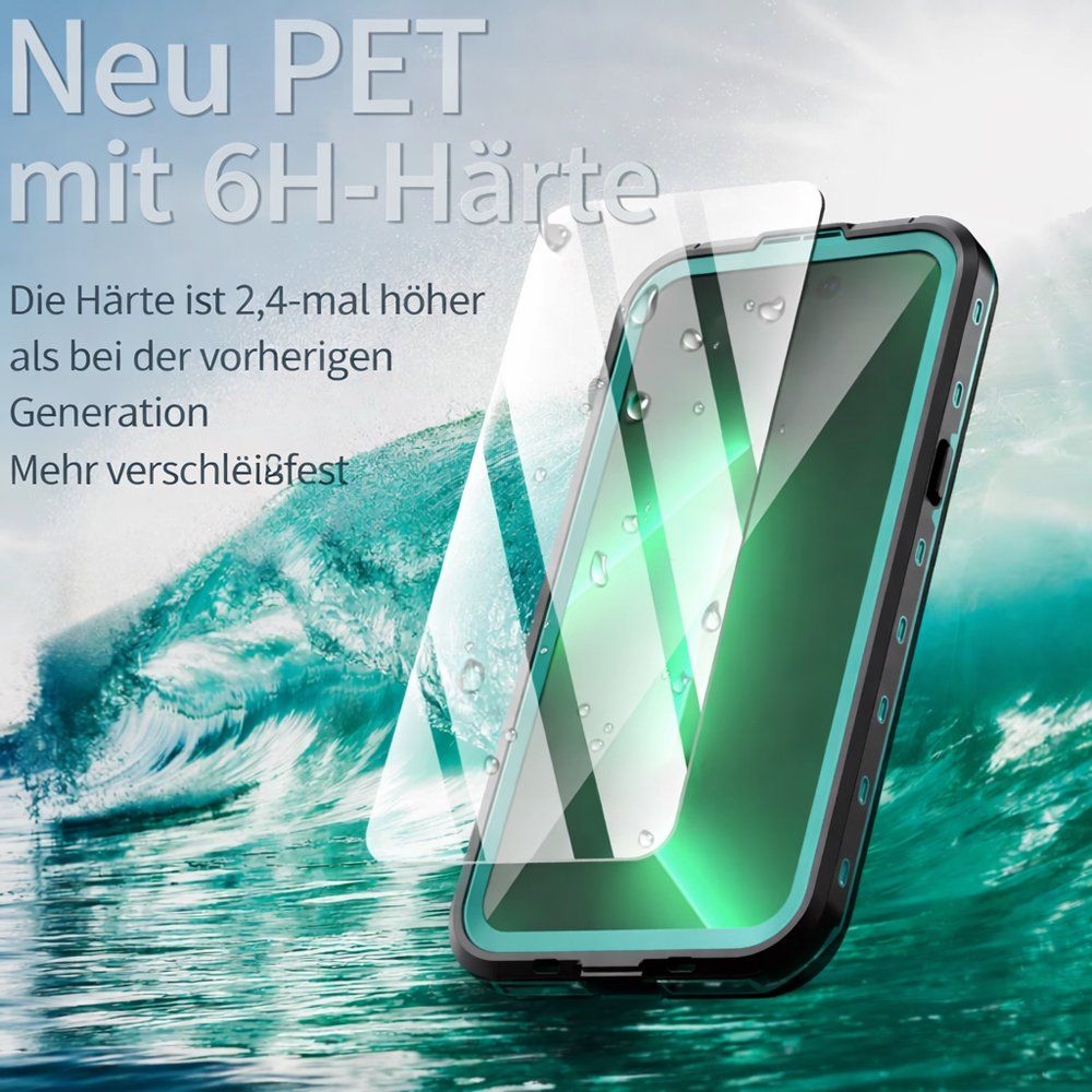 Apple Cover & Protezioni schermo: iPhone 13 Pro Wasserfest Hülle Panzerglas 360 – Nuovo e nell'imballaggio originale da Chiasso venduto da online.shop 1