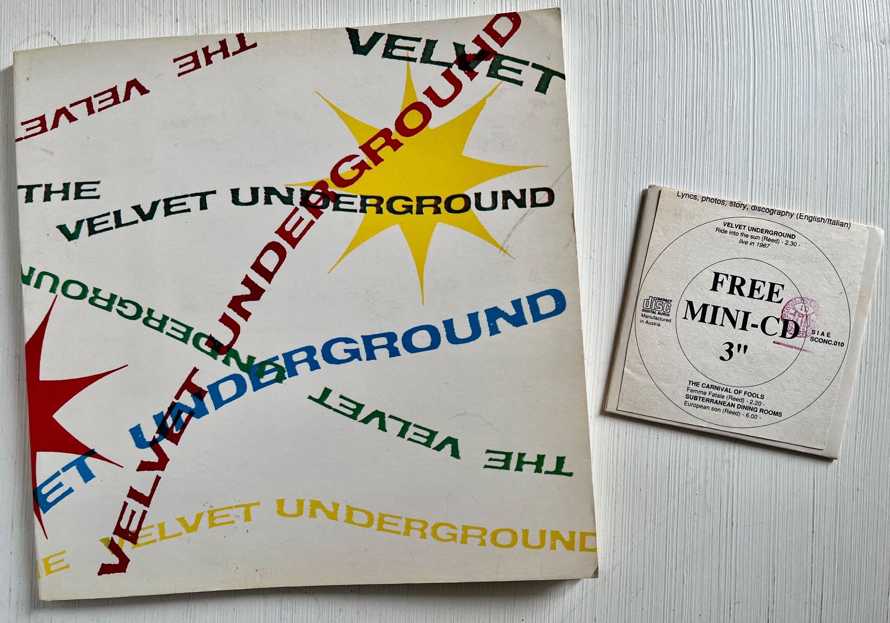 Bücher: Velvet Underground libro + MINI-CD – Gebraucht aus Breganzona von mas_tv72