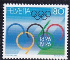 Postfrisch 100J. Olympische Spiele 1996