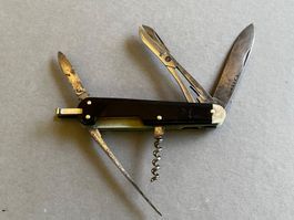 Antikes, rares Sackmesser Waser Zürich 73 mm