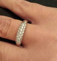 Ring mit Zirkonia 925 Silber Gr 56