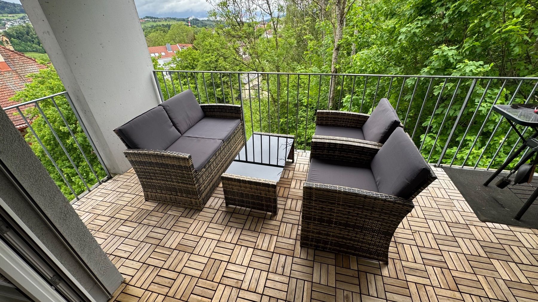 Tischset: Rattan Terrassenmöbel Lounge Jesolo – Gebraucht aus St. Gallen von raphael.daehler 1