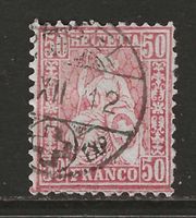 1882 : Sitzende Helvetia Nr. 51, KP 800.--