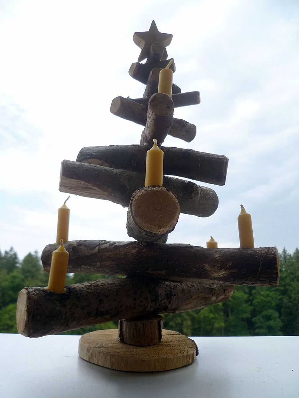 Alle Dekorationen: Holz Tannenbaum Weihnachtsbaum – Neu (gemäss Beschreibung) aus Aarau von Rdodger