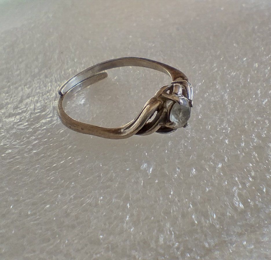Anelli: VERSTELLBARER RING SILBER 925 – Usato da Romanshorn venduto da Glitzer-Paradies