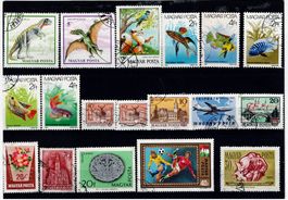 Briefmarken 77x Ungarn