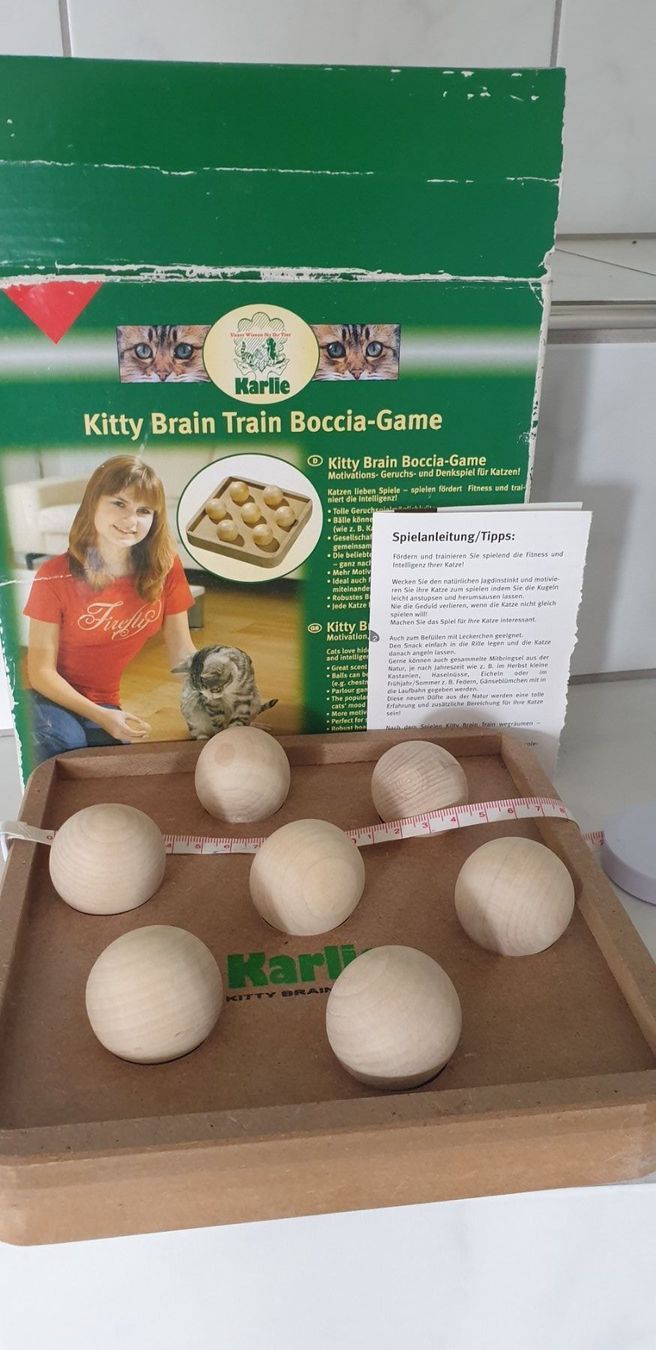 Spielzeuge: Katzenspielzeug Kitty Brain Train Boccia-Game – Gebraucht aus Meggen von G7957c24