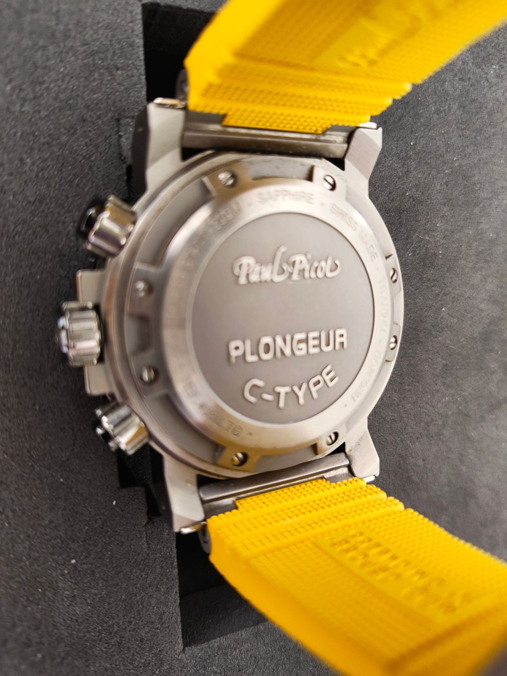 Paul Picot Uhren: Paul Picot C-Type / Le Plongeur Chronograph – Gebraucht aus Hüttikon von golfstar01 4