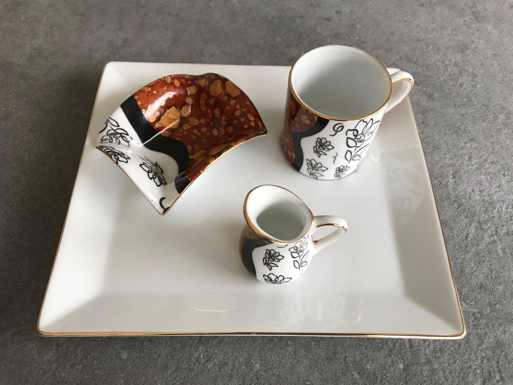 Tazze: Ensemble pour expresso ☕ – Nuovo (secondo la descrizione) da Locarno venduto da Michel840211