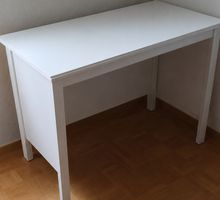 Schreibtisch weiss rechteckig 