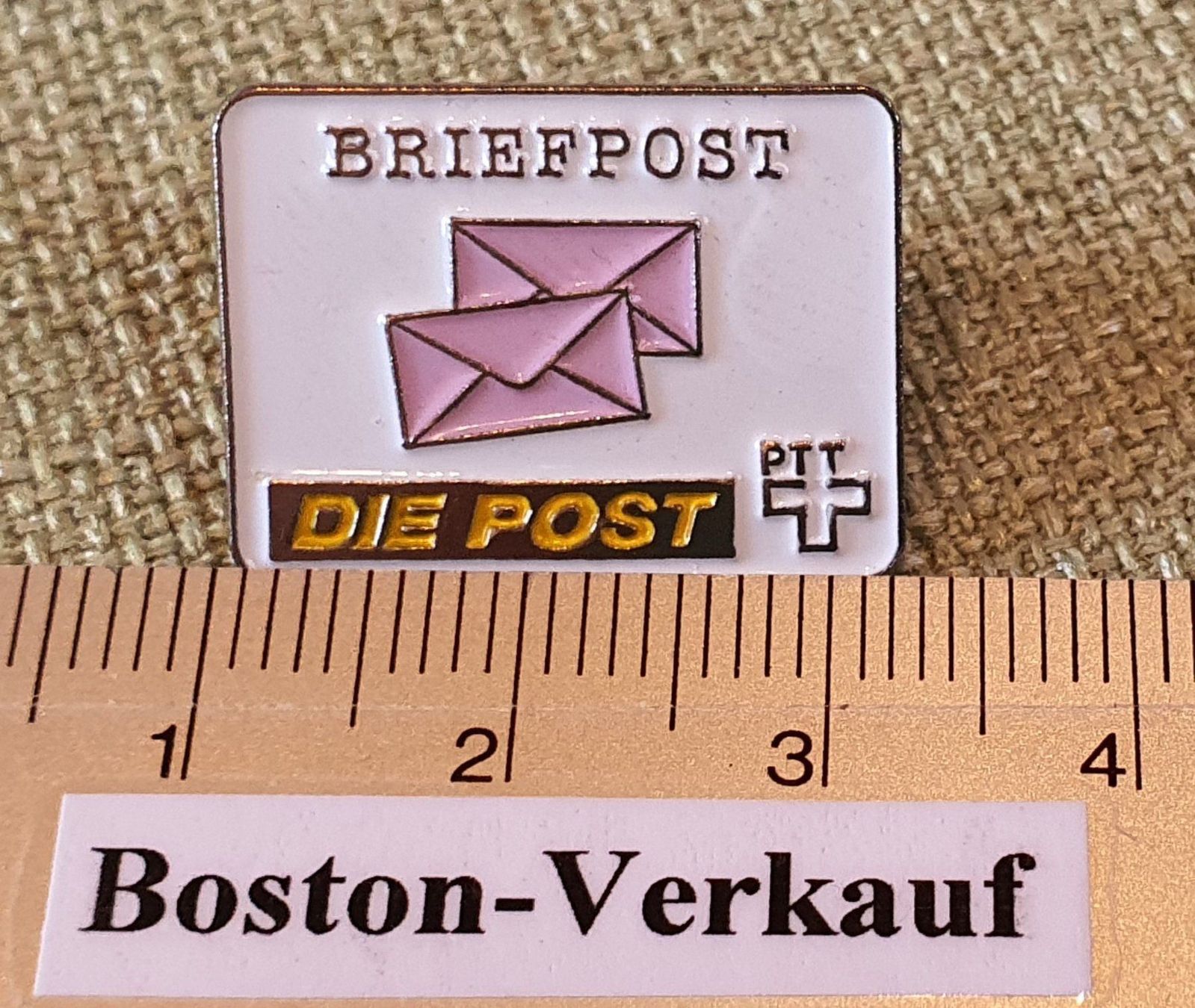 Placchette & Badge: A528B - Pin PTT Die Post Briefpost – Usato da Reinach BL venduto da Boston-Verkauf 1