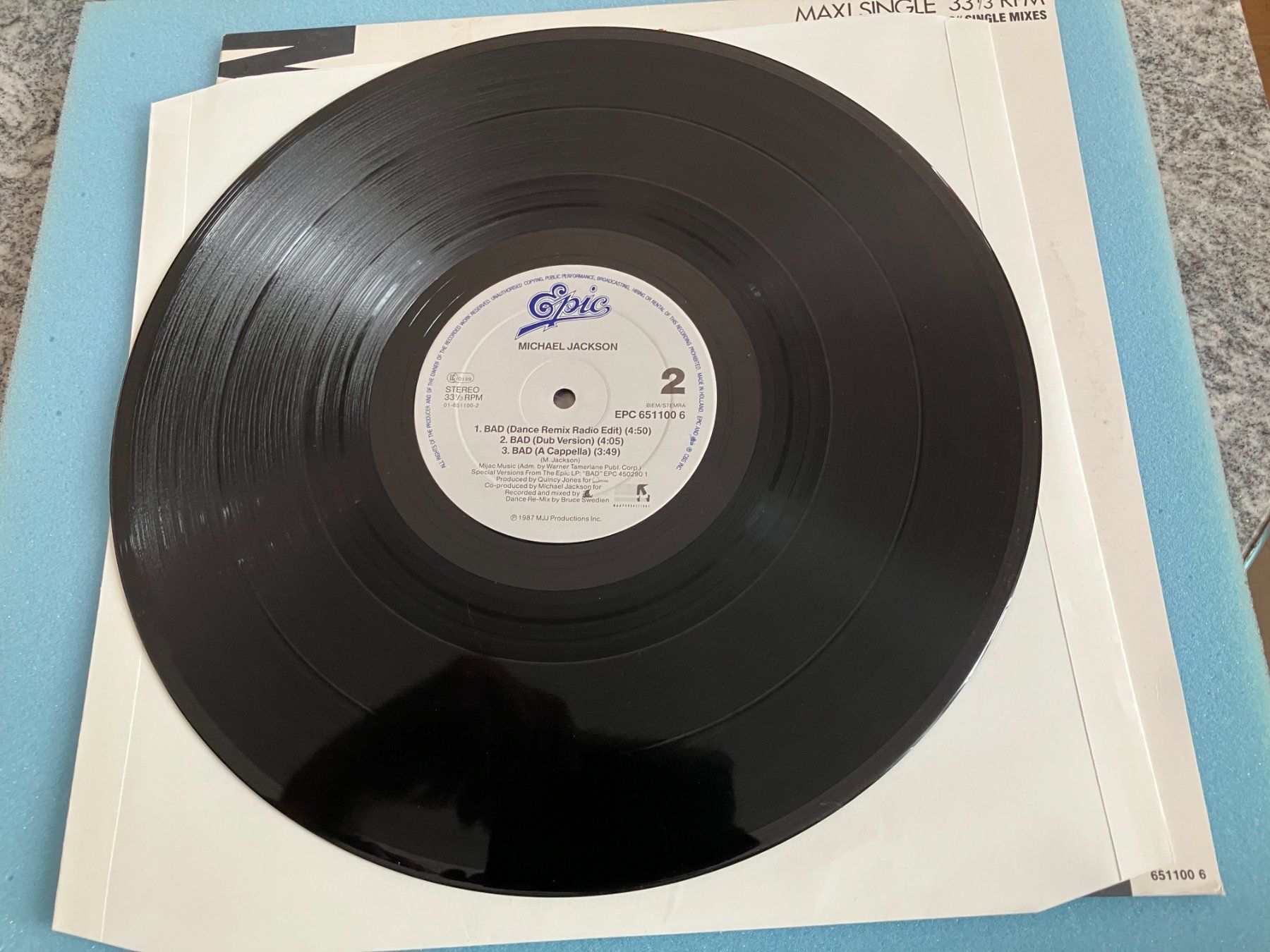 Dischi in vinile: Michael Jackson – Usato da Aarwangen venduto da Jukebox3 6